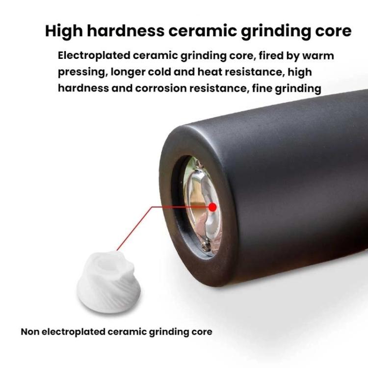 Round Head Manual Pepper Mill Ceramic Core Kitchen Tool
