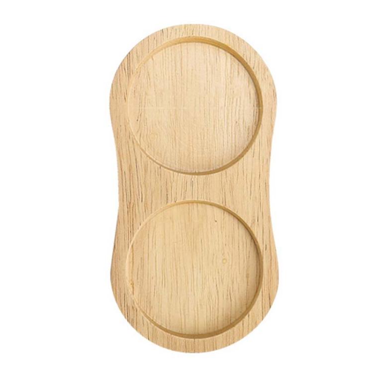 Wooden Base For Grinder Seasoning Product Storage Tray