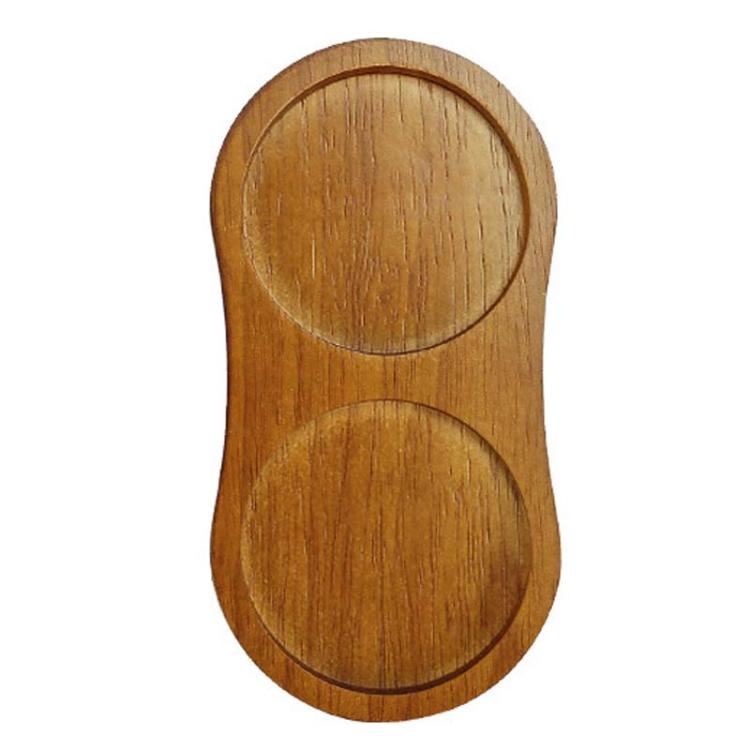 Wooden Base For Grinder Seasoning Product Storage Tray