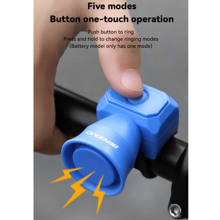 BENGGUO Bicycle Electronic Bell Mini Waterproof Cycling Equipment