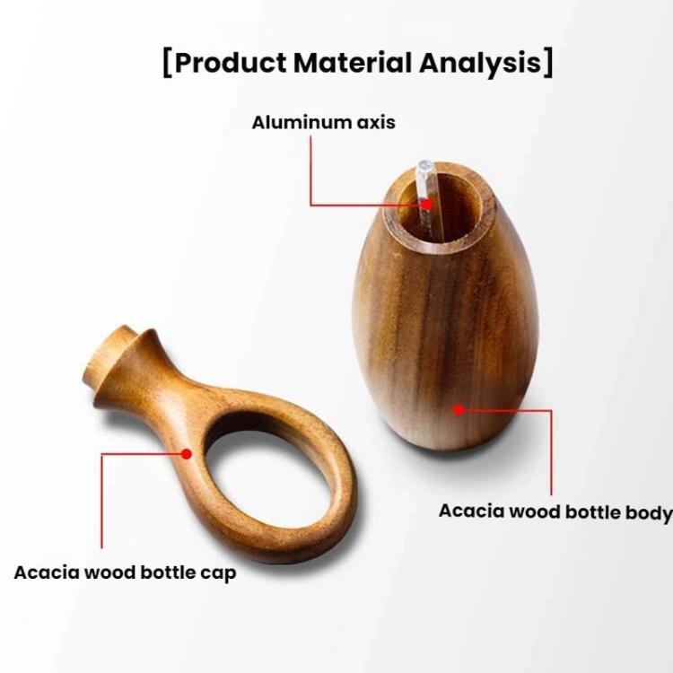 7 Inch Manual Acacia Wood Ceramic Core Grinder Multi Purpose Grinder