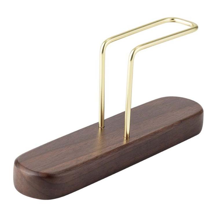 Coffee Filter Paper Holder Household Filter Paper Box Solid Wood Storage Stand