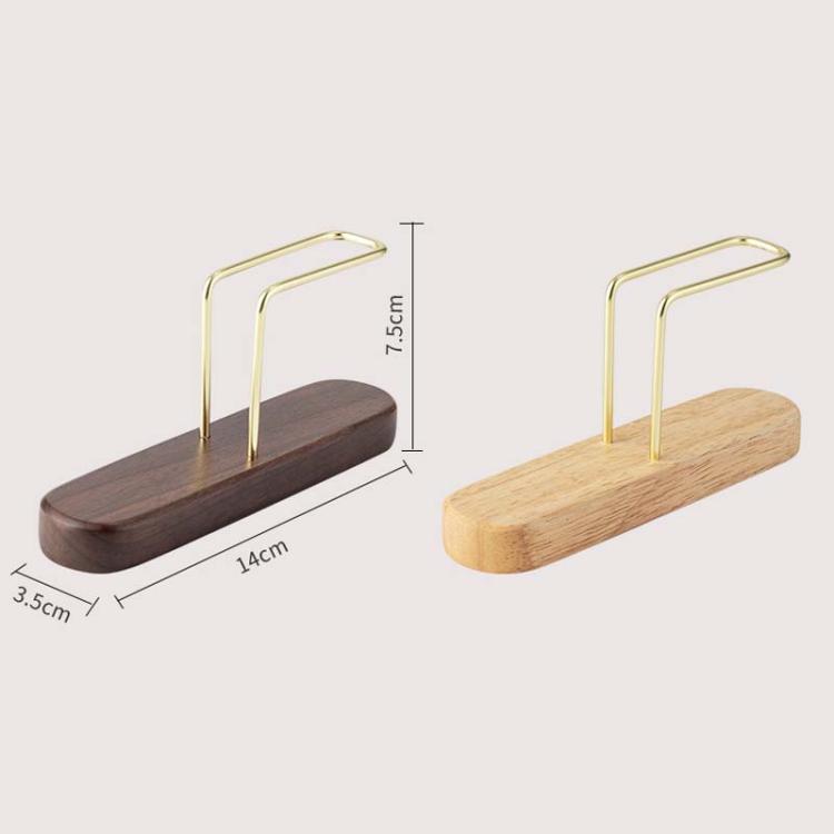 Coffee Filter Paper Holder Household Filter Paper Box Solid Wood Storage Stand