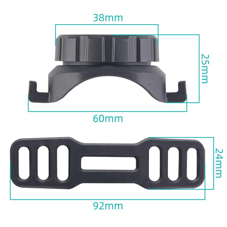 General Bicycle Meter Mounting Bracket 360-Degree Rotation Bike Computer Holder