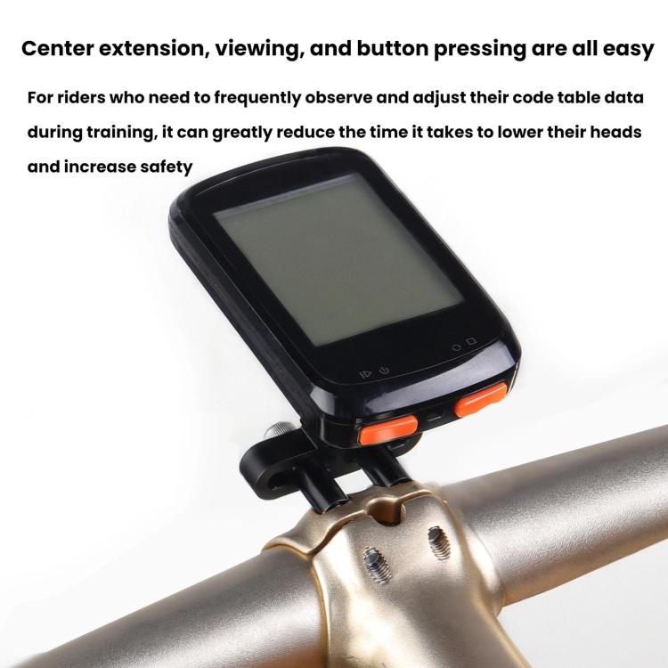 Bicycle Computer Stand Adjustable Angle Extension Rack Mountain Bike Sports Camera Stand