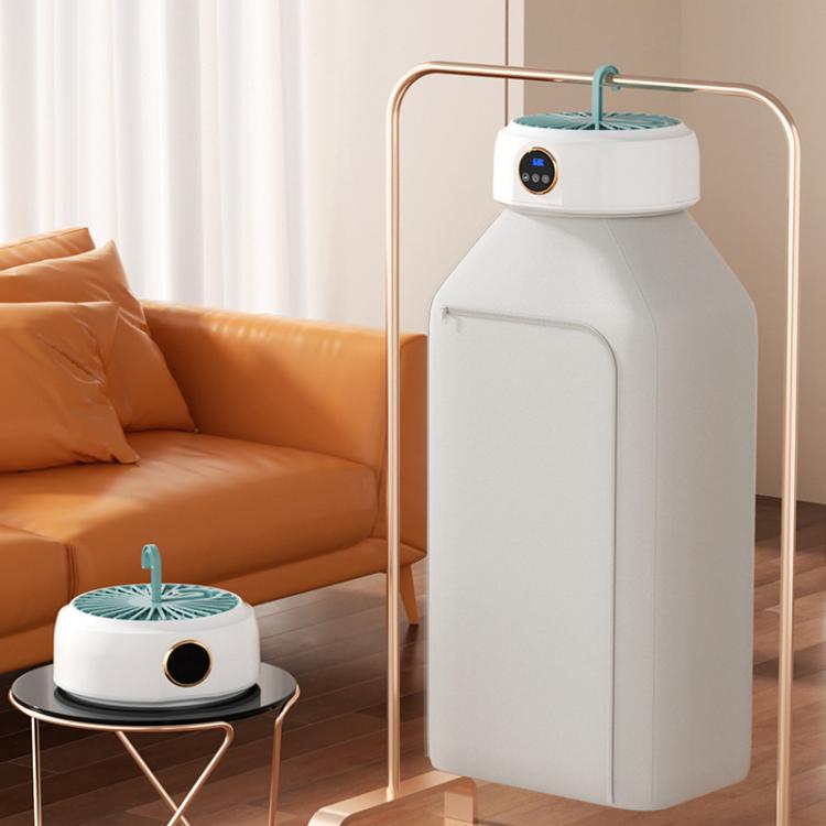 600W Smart Touch Control Foldable Clothes Dryer Portable Laundry Dry Machine with LED Display, Adjustable Temperature & Timer