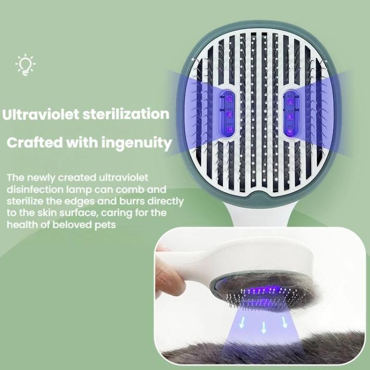 Pets Floating Hair Removal Brush Sterilize Cleaning Comb