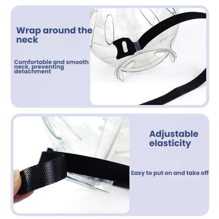 Cat Space Hood Anti-Bite Mouth Cover + Second-Generation Foot Cover