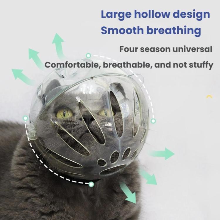 Cat Space Hood Anti-Bite Mouth Cover + Second-Generation Foot Cover