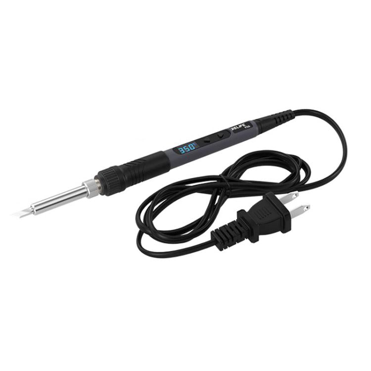 90W High Power Internal Heating Smart Digital Display Soldering Iron, US Plug