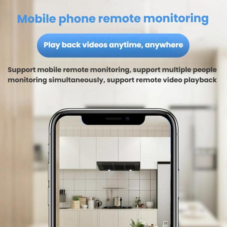 10Moons Indoor 4G Network Camera Home Remote Mobile Wireless HD Monitor