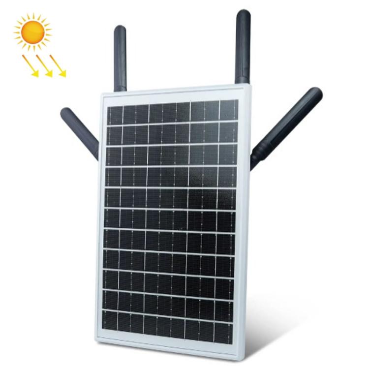 EAU 4G Solar SIM Card WiFi 6 Router Waterproof Outdoor 4G To WiFi Cable