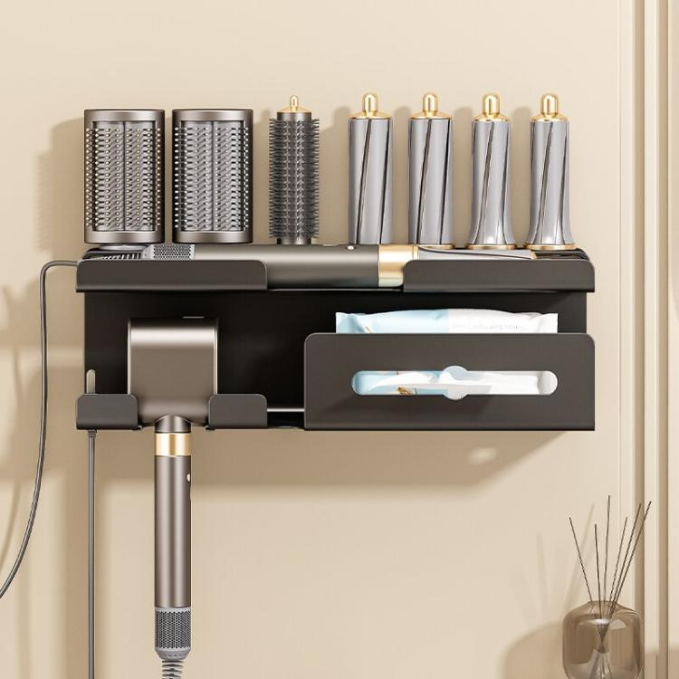 For Dyson Multi-Function Curling Iron Punch-Free Hair Dryer Storage Stand