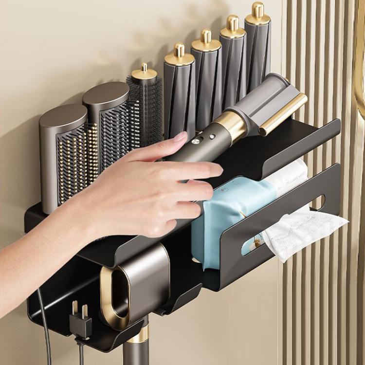 For Dyson Multi-Function Curling Iron Punch-Free Hair Dryer Storage Stand