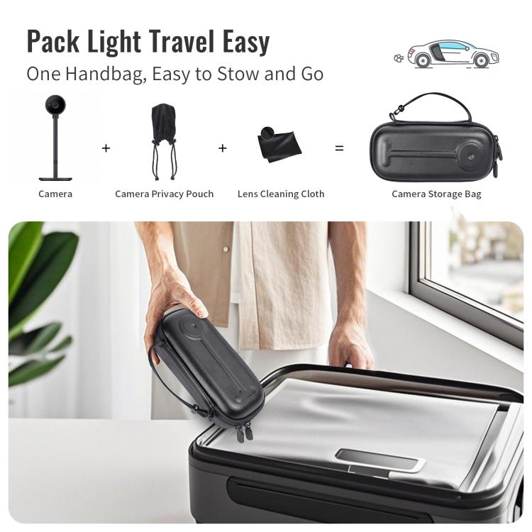 For Nintendo Switch 2 Camera Bag JYS Hard Shell Carrying Case Waterproof Protective Box