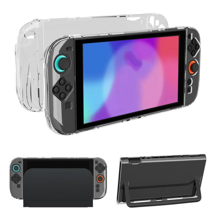 For Nintendo Switch 2 & Joy-Con Split Design Shell Plastic Protective Case With Kickstand Access