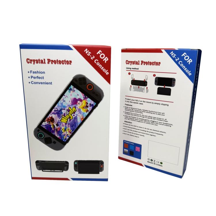 For Nintendo Switch 2 & Joy-Con Split Design Shell Plastic Protective Case With Kickstand Access