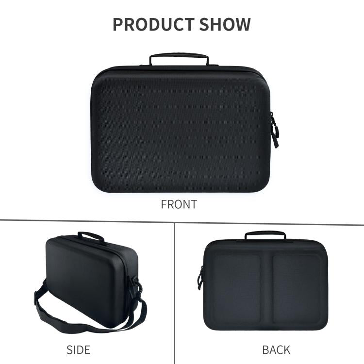 For Nintendo Switch 2 JYS All-in-One Storage Carrying Case Organizer with Shoulder Strap Fits Dock/Console/Pro Controller/Camera/Grip/Charger