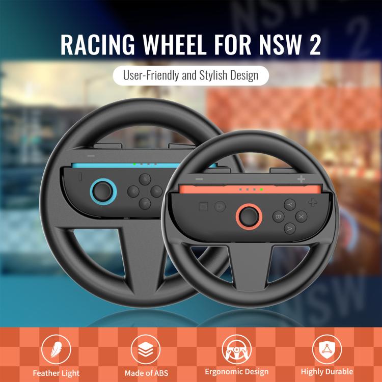 For Nintendo Switch 2 JYS Accessory Bundle Kit with Carrying Case, Charging Dock, Protective Shell, Desktop Stand, Steering Wheel, Grip, etc