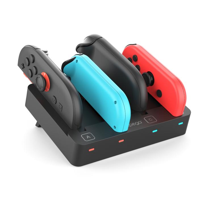 ipega 4-in-1 Charging Dock for Nintendo Switch 2/Switch Joy-Con Controller Charger Station