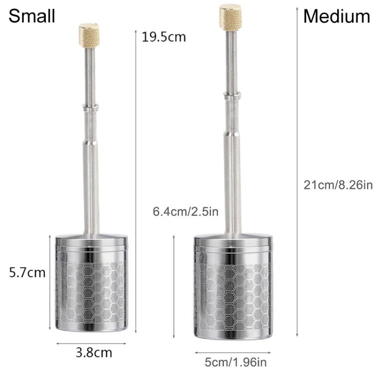 Stainless Steel Push-Type Coffee Brewing Filter