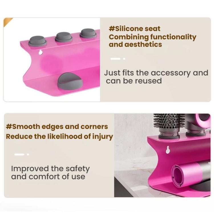 For Dyson Curling Irons Punch-free Storage Hair Dryer Storage Racks