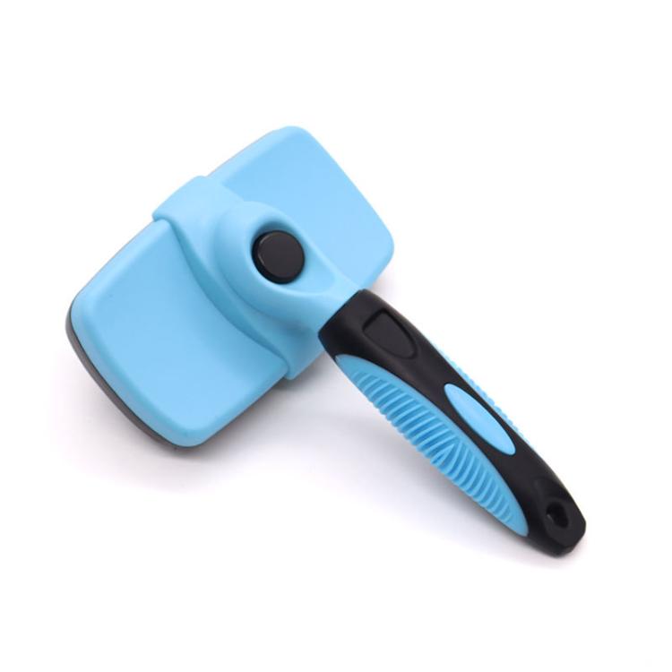 Pet Deshedding Brush for Cats & Dogs 1-Click Release Hair Remover Tool Grooming Brush