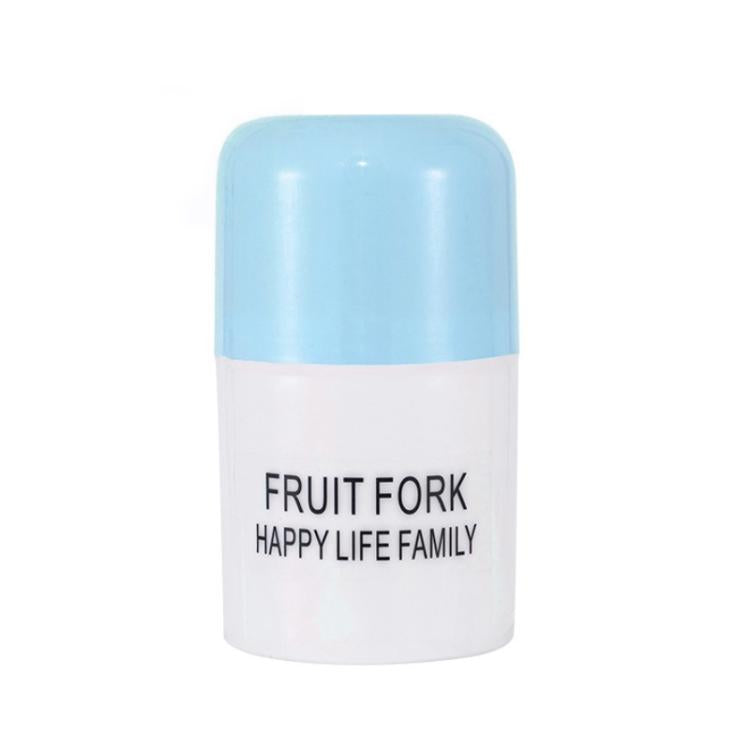 50pcs /Pack Plastic Dessert Forks Set 2-Prong Fruit & Cake Forks For Party, Snacks, Smoothie Bowls