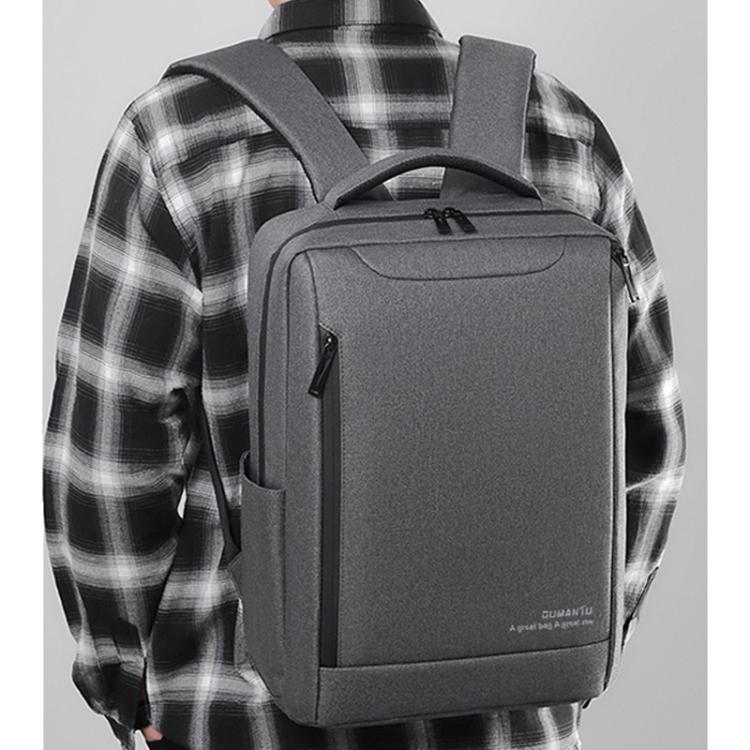 OUMANTU 2106-1 Lightweight Business Laptop Backpack Large Capacity USB Charging Daypack For Work, Travel, Gym