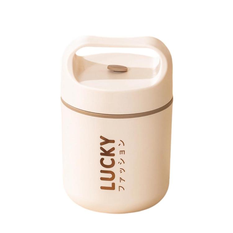 500ml 304 Stainless Steel Thermal Food Jar Vacuum Insulated Portable Soup Thermos, Oatmeal & Cereal Container For Breakfast