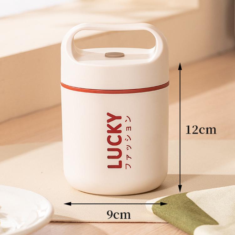 500ml 304 Stainless Steel Thermal Food Jar Vacuum Insulated Portable Soup Thermos, Oatmeal & Cereal Container For Breakfast