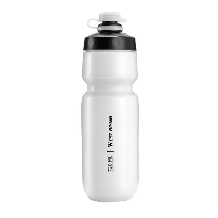 WEST BIKING 720ml Bike Water Bottle for Cycling Leak-Proof Squeeze Design Portable Sports Hydration Bottle