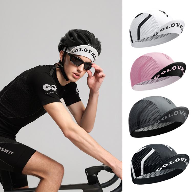 GOLOVEJOY XMZ287 Unisex Cycling Cap Helmet-Compatible Quick-Dry Sports Hat For Biking, Running, Hiking