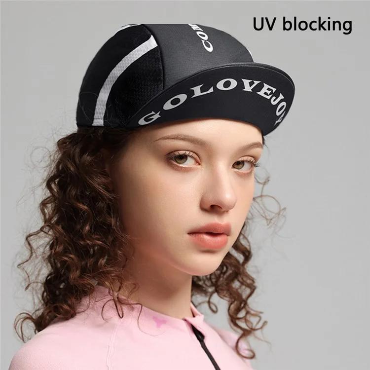 GOLOVEJOY XMZ287 Unisex Cycling Cap Helmet-Compatible Quick-Dry Sports Hat For Biking, Running, Hiking