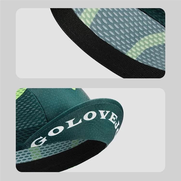 GOLOVEJOY XMZ287 Unisex Cycling Cap Helmet-Compatible Quick-Dry Sports Hat For Biking, Running, Hiking