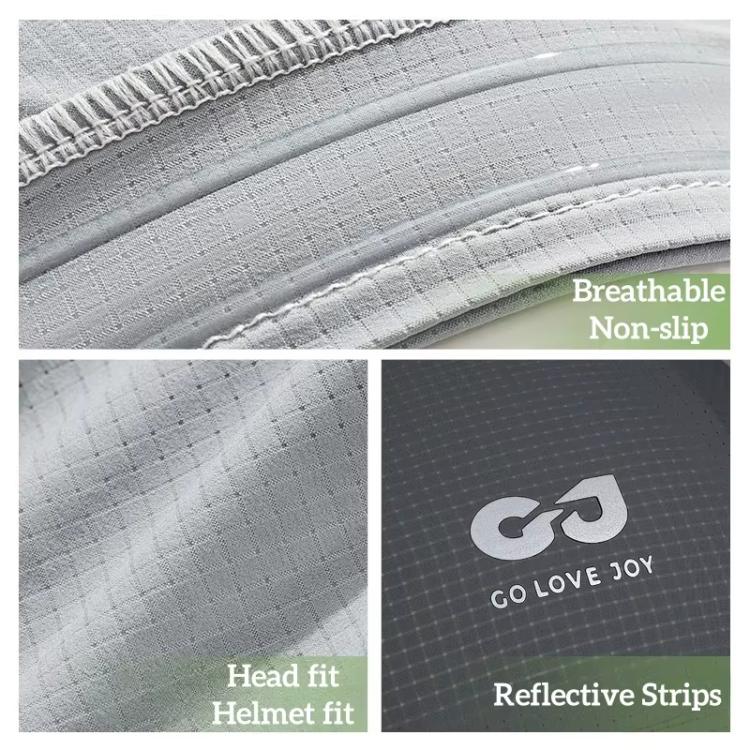 GOLOVEJOY XMZ293  Unisex Cycling Cap Helmet-Compatible Quick-Dry Sports Hat For Biking, Running, Hiking