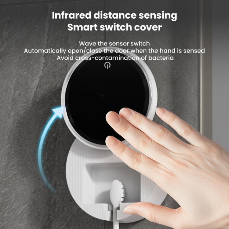 Toothbrush Disinfection Box Punch-Free Razor Rack