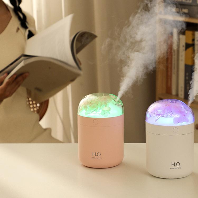 WT18 Flower Humidifier USB Desktop Office Bedroom Hydrating Atomizer