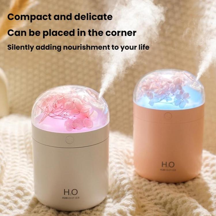 WT18 Flower Humidifier USB Desktop Office Bedroom Hydrating Atomizer