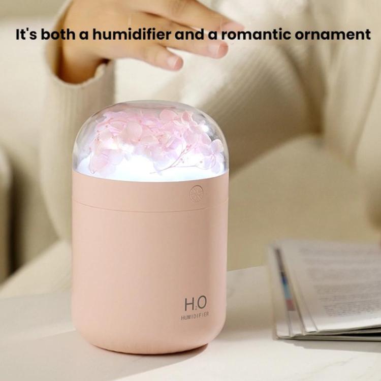 WT18 Flower Humidifier USB Desktop Office Bedroom Hydrating Atomizer