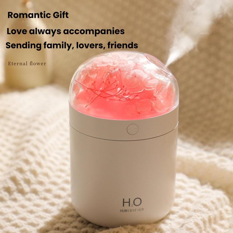 WT18 Flower Humidifier USB Desktop Office Bedroom Hydrating Atomizer