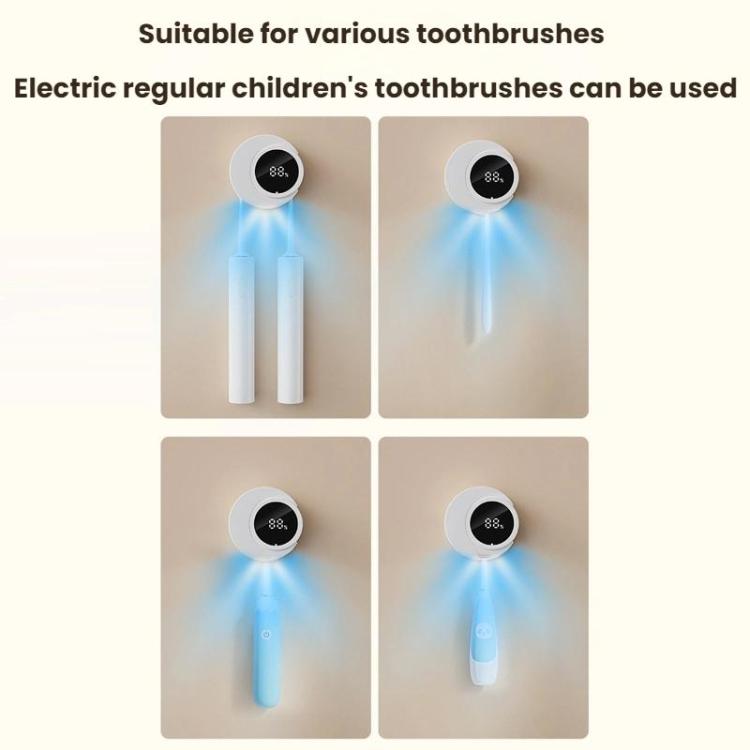 Wall-Mounted Smart Sensor Toothbrush UV Sterilizer