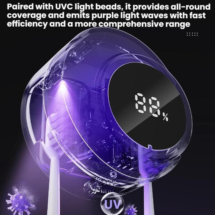 Wall-Mounted Smart Sensor Toothbrush UV Sterilizer