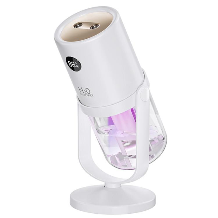 WT35 Antibacterial Dual Spray Humidifier Detachable Stand Desktop Silent Hydrating Atomizer