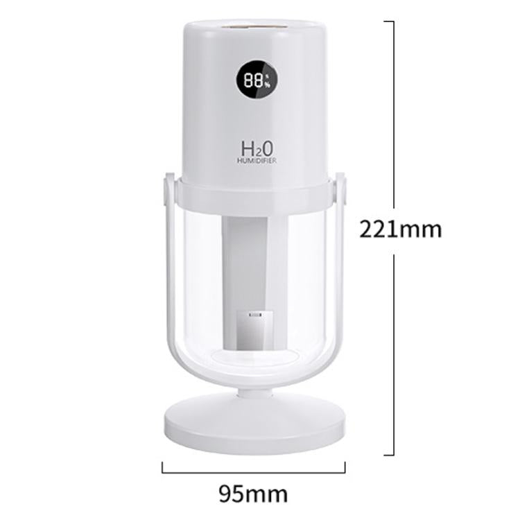 WT35 Antibacterial Dual Spray Humidifier Detachable Stand Desktop Silent Hydrating Atomizer