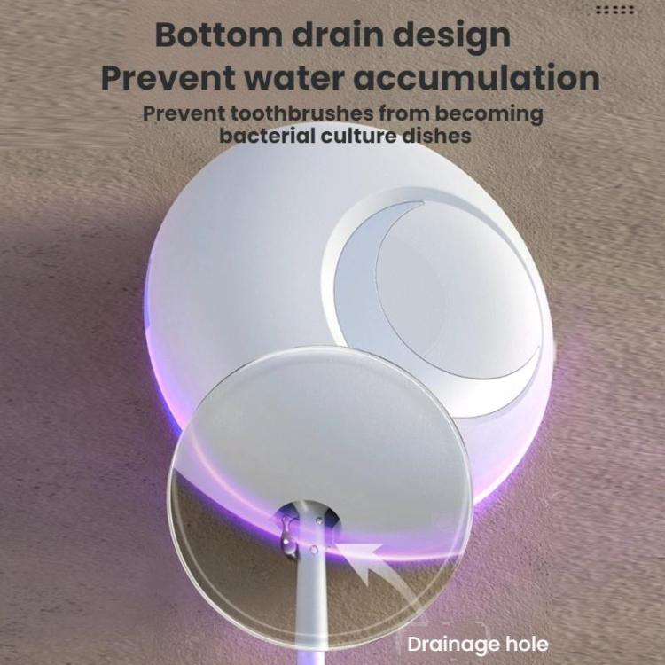 Smart Wireless UV Toothbrush Sterilizer Storage Rack