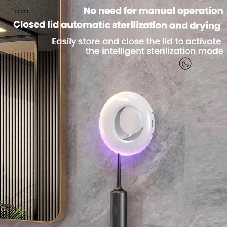 Smart Wireless UV Toothbrush Sterilizer Storage Rack