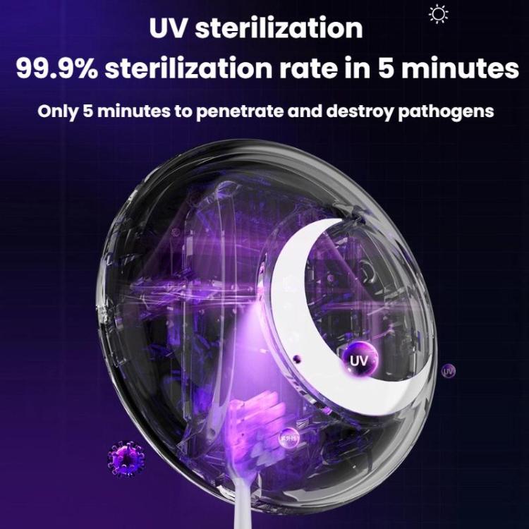 Smart Wireless UV Toothbrush Sterilizer Storage Rack