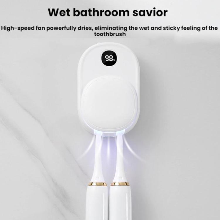 Wall-Mounted Smart UV Sterilizer And Air-Drying Toothbrush Sterilizer