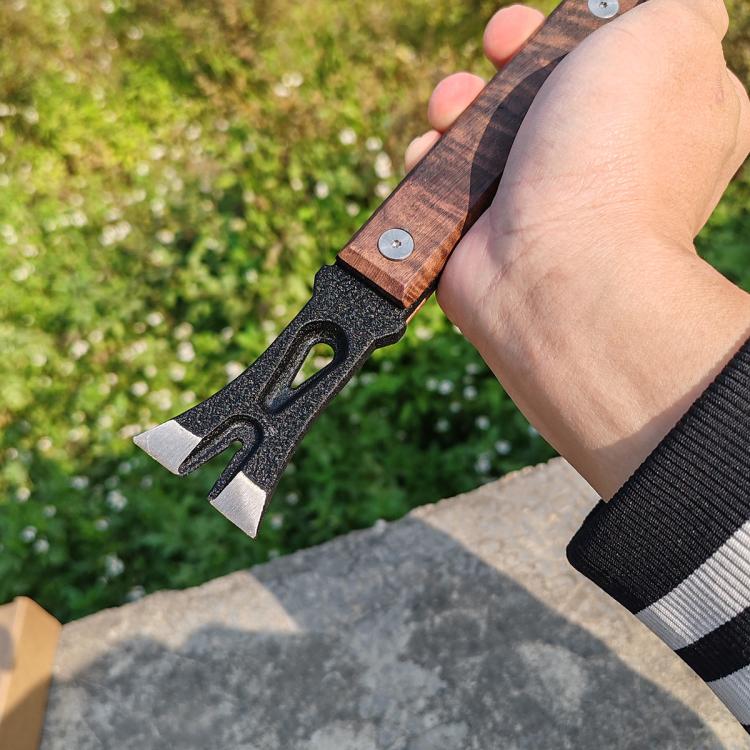 Home Outdoor Multi-Function Hammer Nail Puller Pry Bar Firefighting Demolition Tool